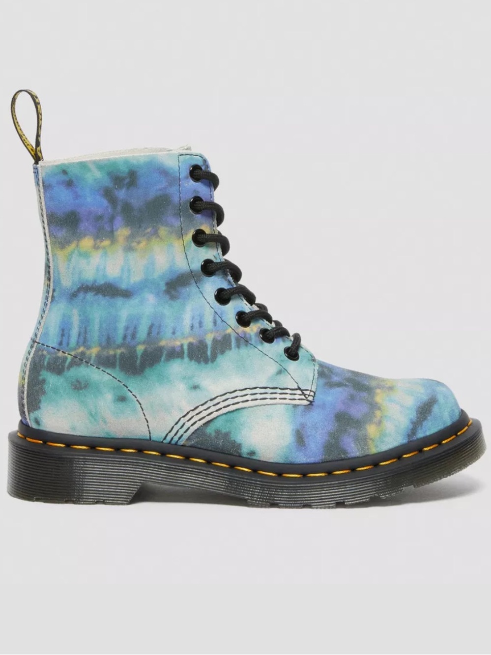 Dr. Martens 1460 Pascal Blue Tie Dye Suede Leather Women’s size 7 NEW!!!
